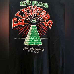 13th Floor Elevators 40th Anniversary Tee Shirt
